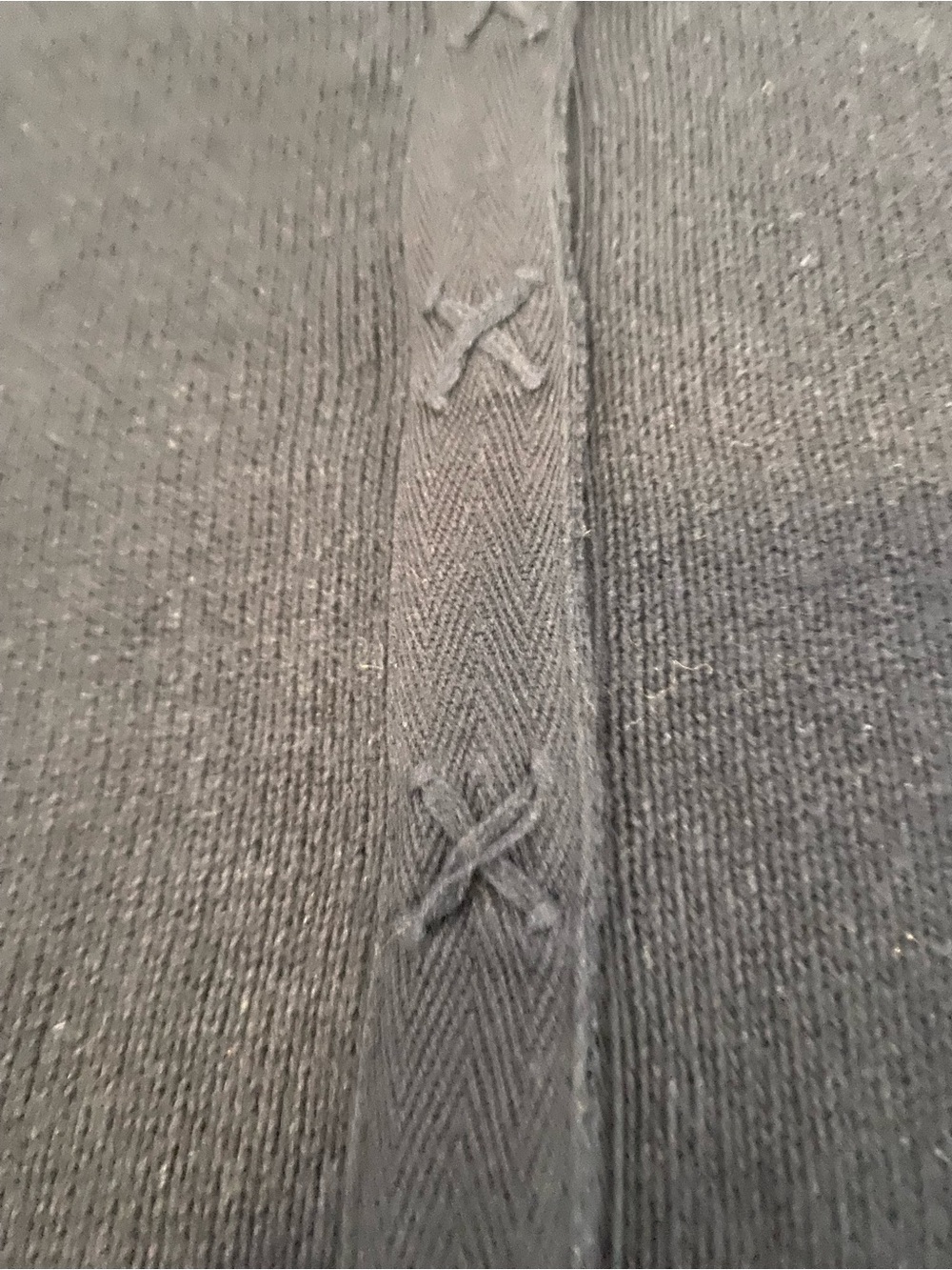 Christopher & Banks Vintage 90’s Navy Half Sleeve Crewneck Cardigan - Picture 3 of 9